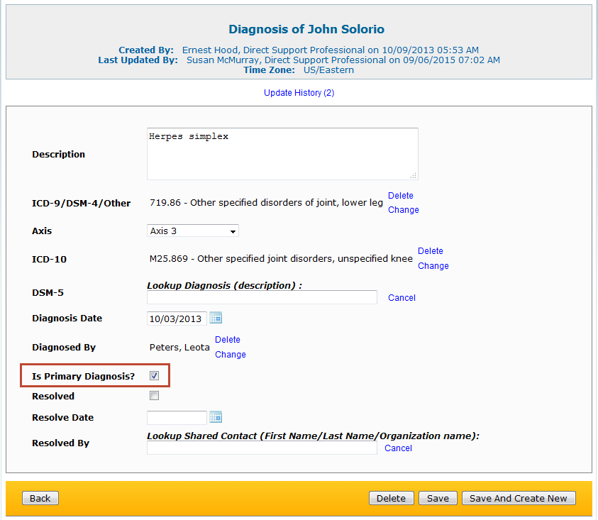 icd 10 code for epistaxis