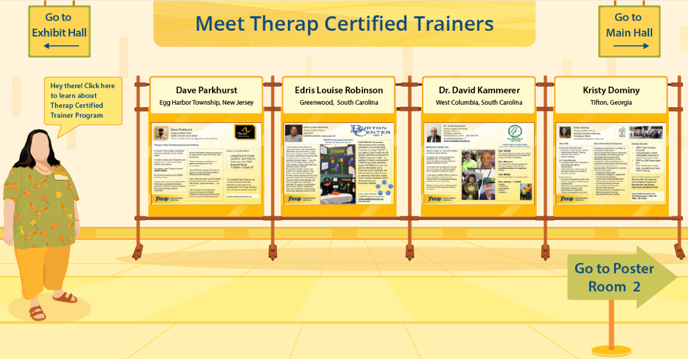 Certified Trainer Showcase room Poster Presentation