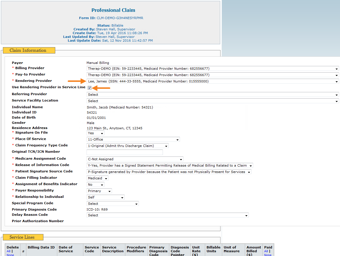 professional claim florida professional claim form