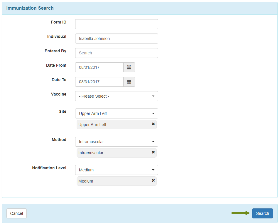 edit immunization record blank immunization form