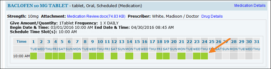 schedule medication