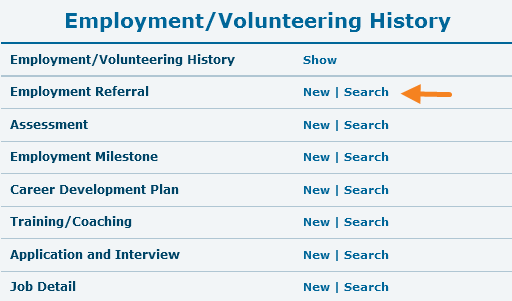 employment referral