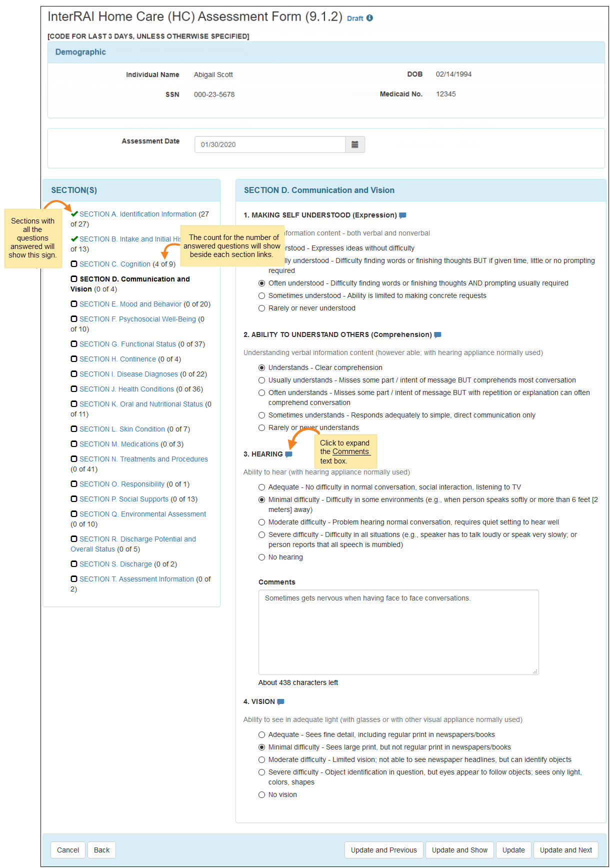 Assessment & Screening