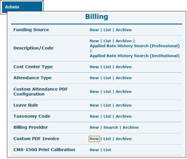 Custom PDF Invoice from Claim