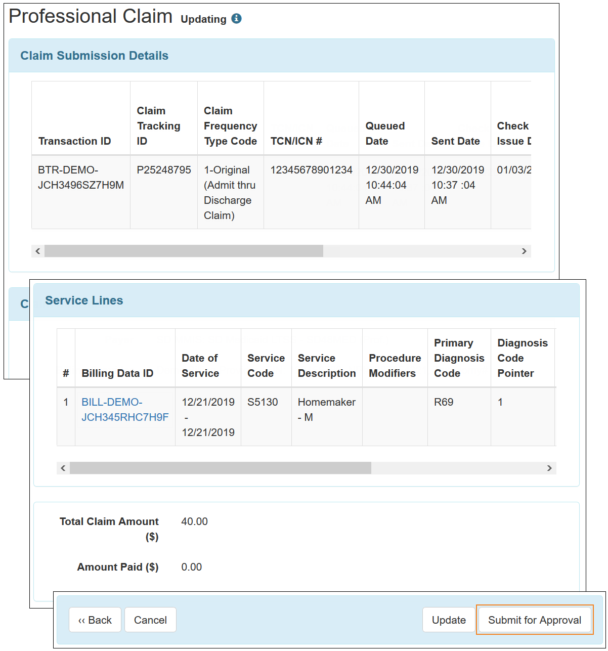Update Medicaid ID and Resubmit Claims South Dakota