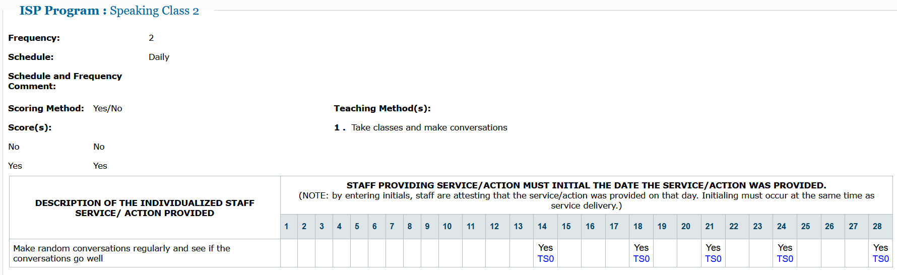 FAQ Where Are User Initials Displayed In Therap FAQ Where Are User Initials Displayed In Therap