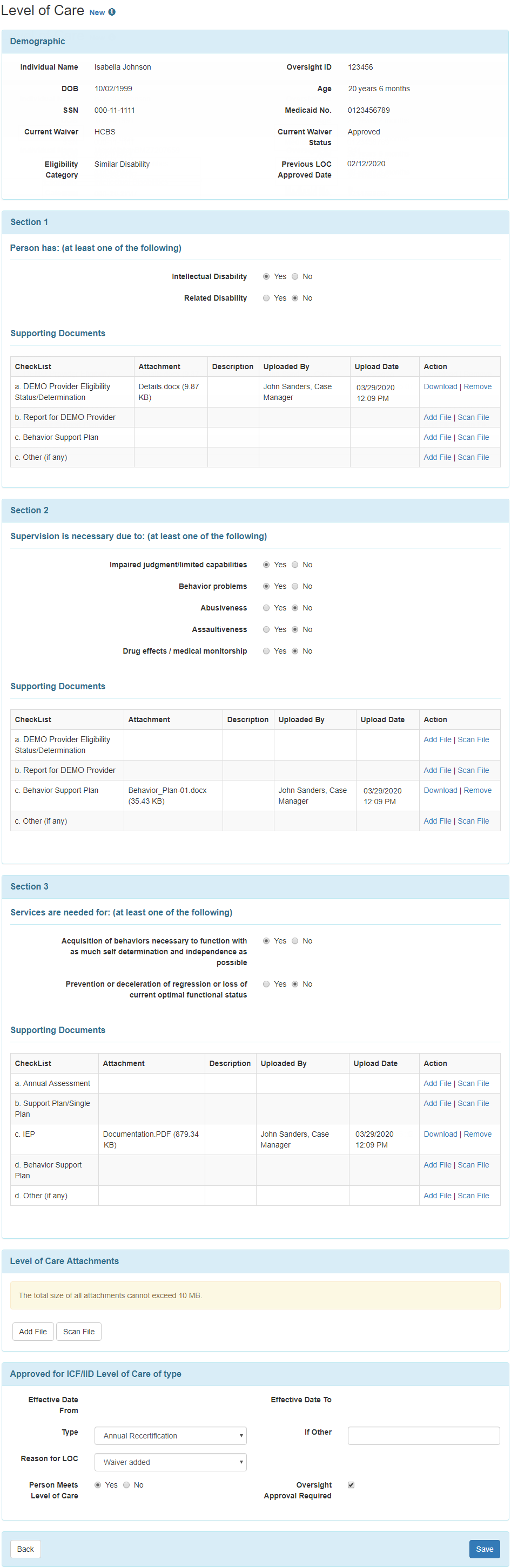 Create And Submit Level Of Care create-and-submit-level-of-care