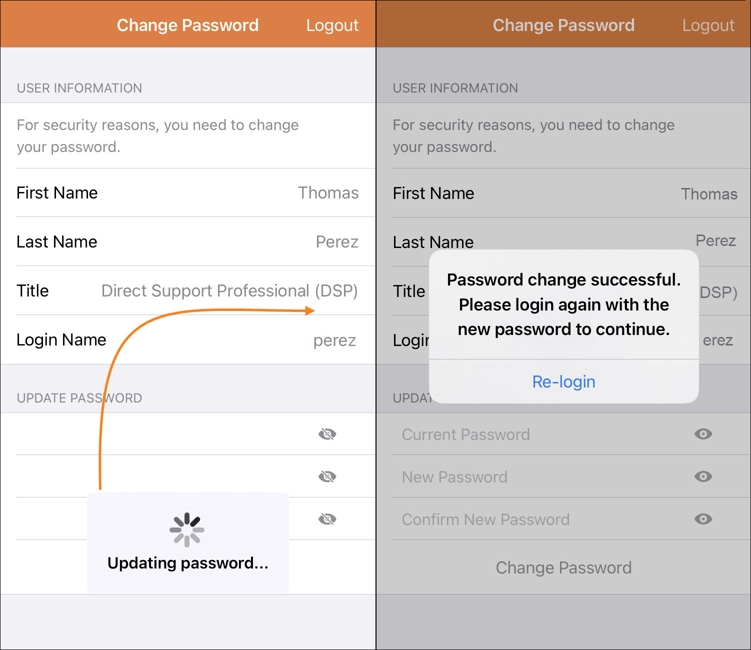 Password Reset for Apple Devices