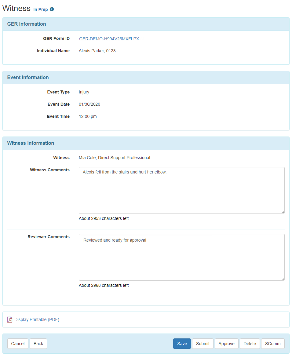 Medical Witness Release Form Medical Witness Release Form