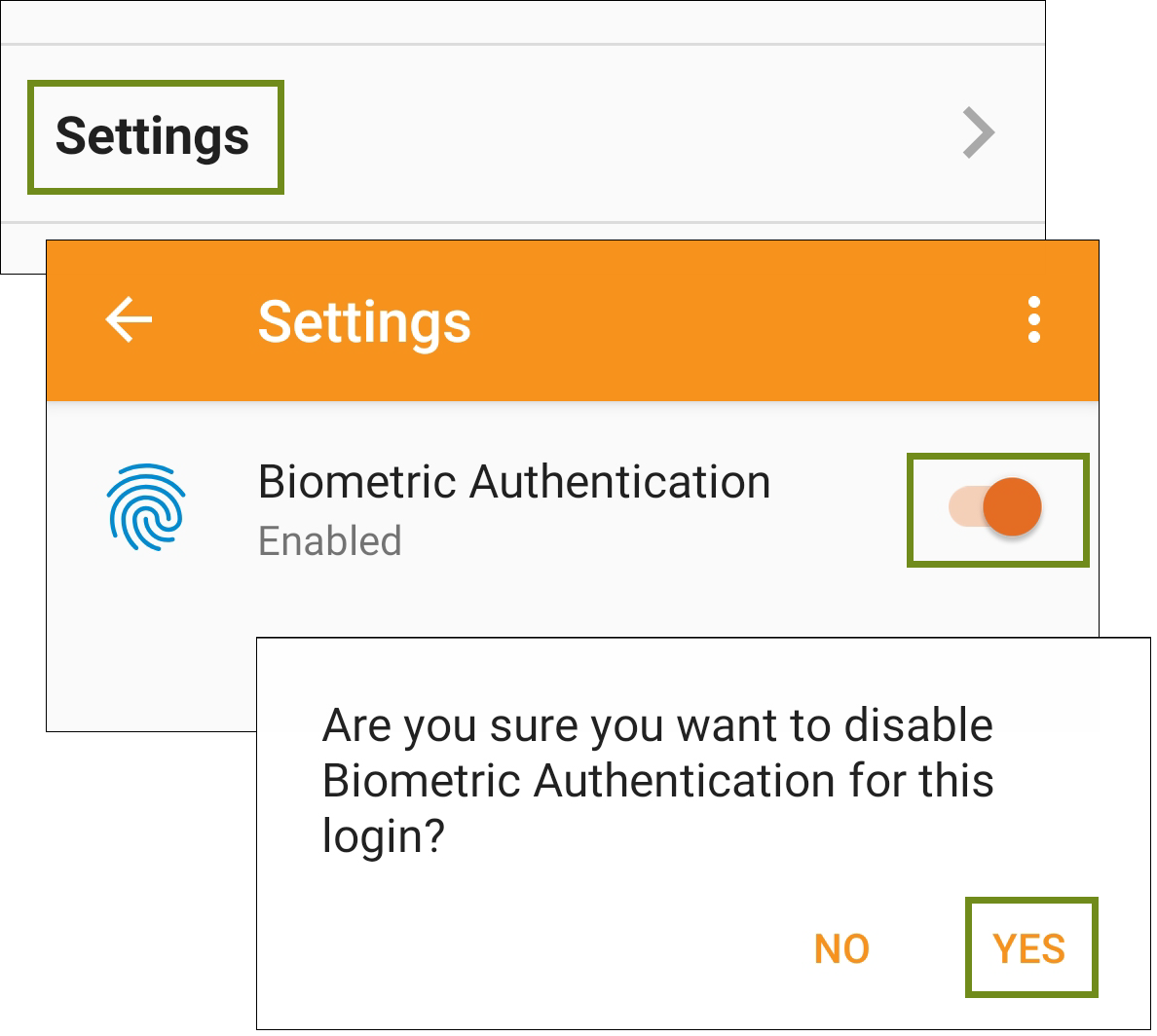 Biometric Authentication in Android Devices