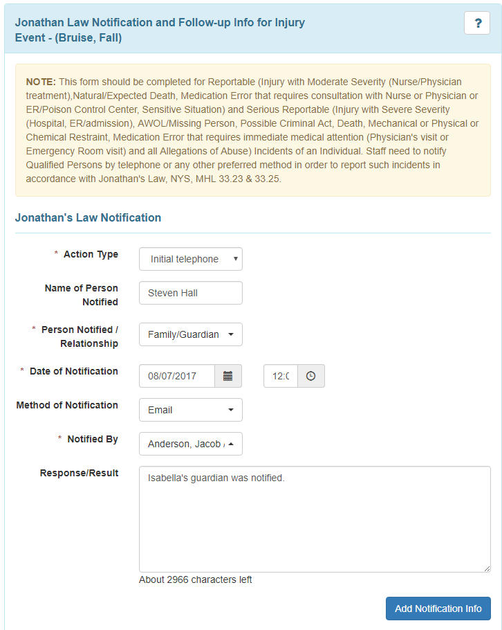 opwdd incident reporting forms new york york incident report