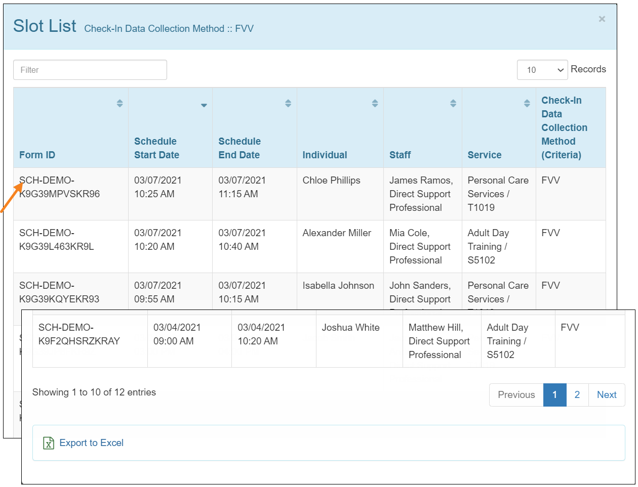 Evv Evv Dashboard Login Pages Info