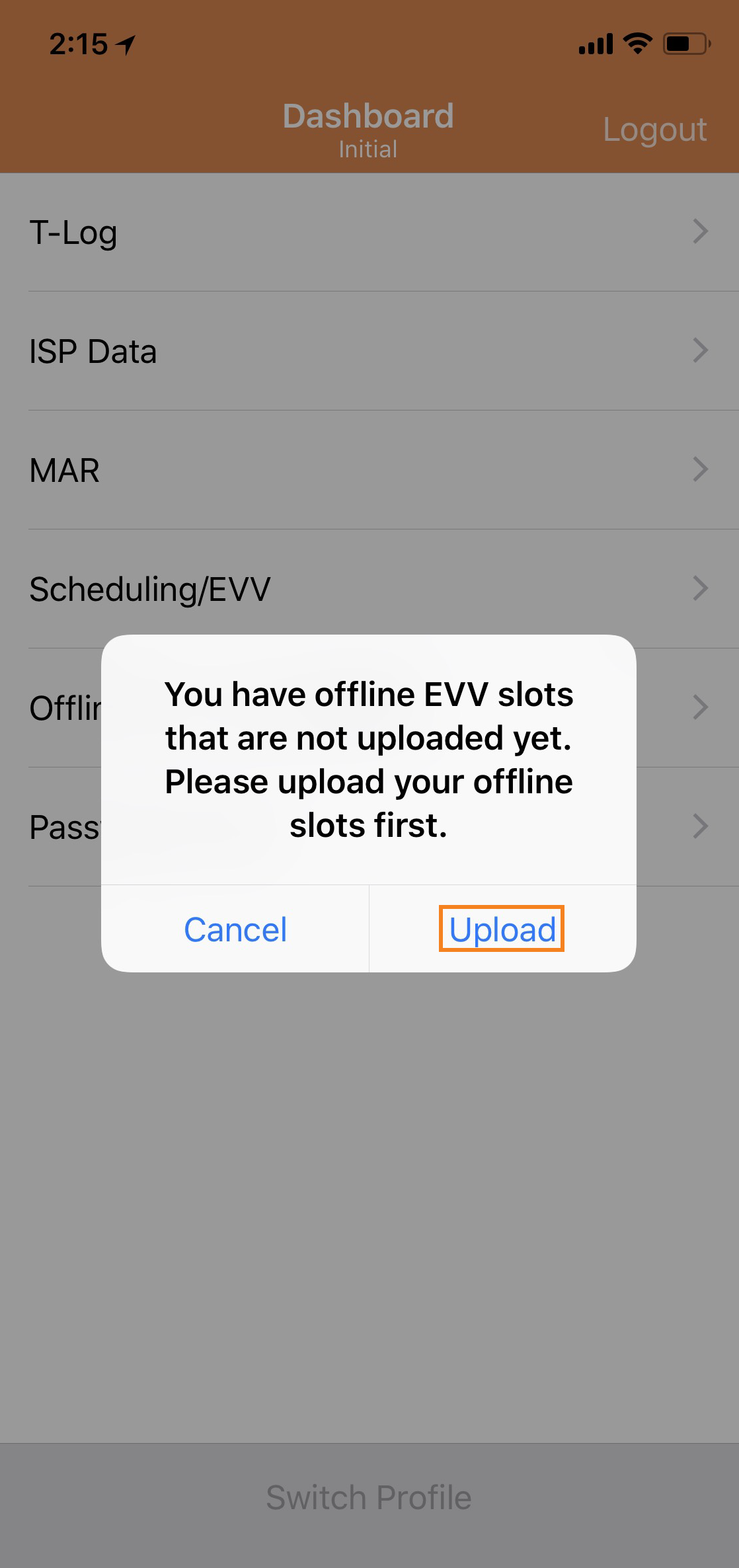 Calendar Offline Please Check Configuration 