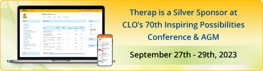 therap canada is silver sponsor at CLO