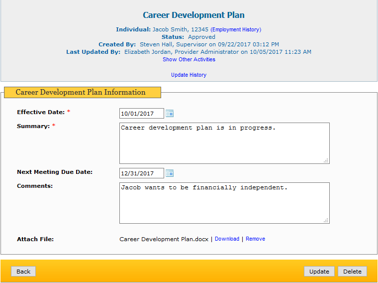 career development plans employment services and supports career development plans employment services and supports