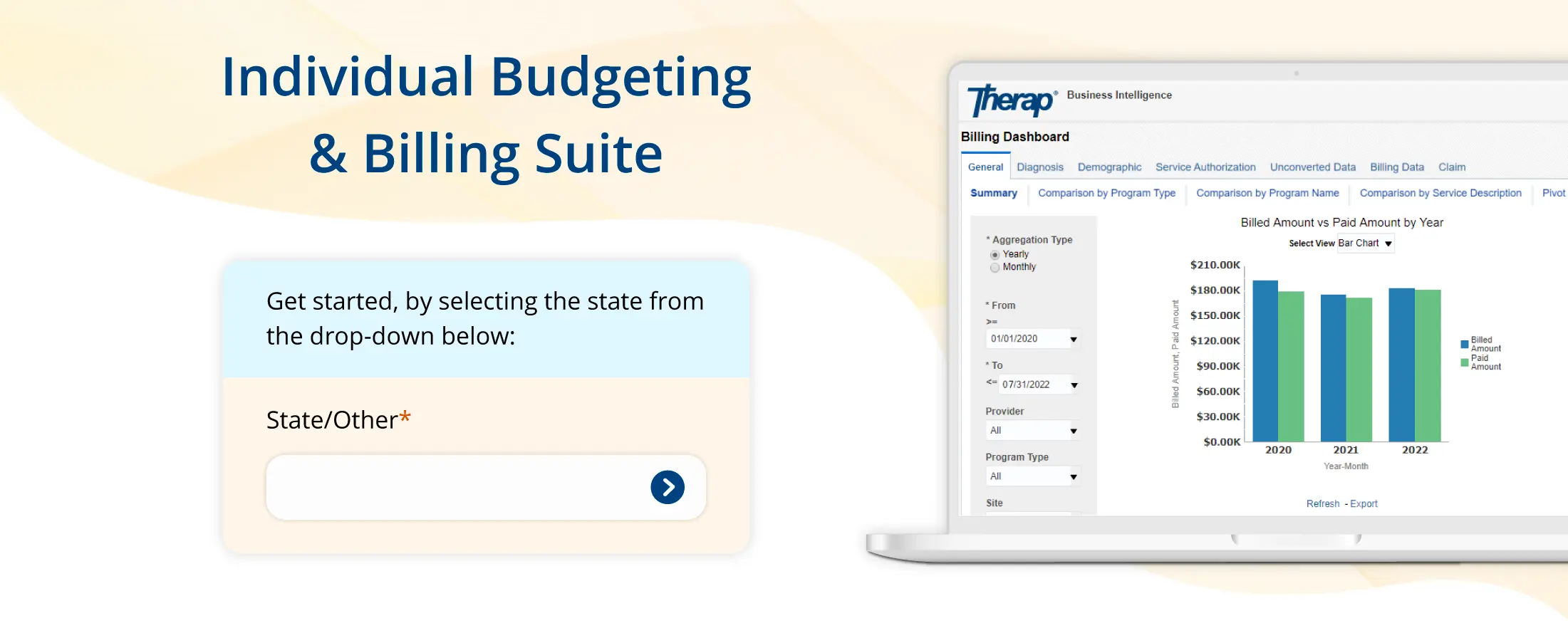 Individual Budgeting & Billing Suite