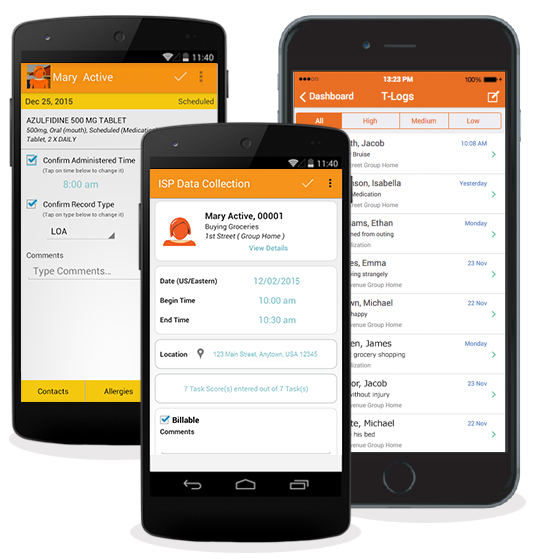 Therap Electronic Documentation for Intellectual and Developmental