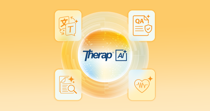 An illustration depicting the Therap AI suites