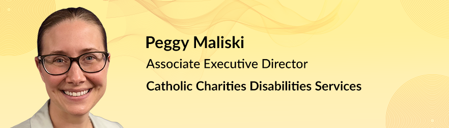 Peggy Maliski, Associate Executive Director of Catholic Charities Disabilities Services is talking about Why Catholic Charities Disabilities Services Trusts Therap for Its Documentation Needs