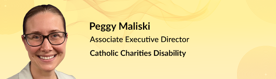 Peggy Maliski, Associate Executive Director of Catholic Charities Disability Services is talking about Why Catholic Charities Disability Services Trusts Therap for Its Documentation Needs