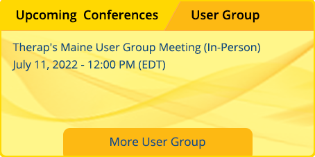 Therap conferences and user group