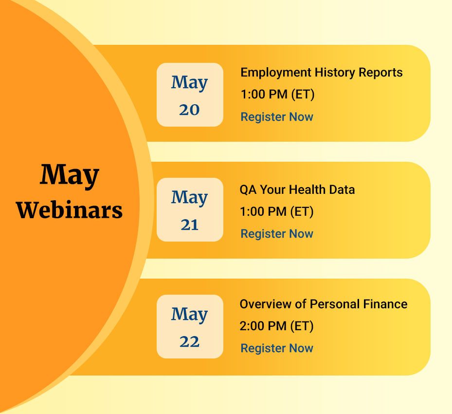 Therap May webinars