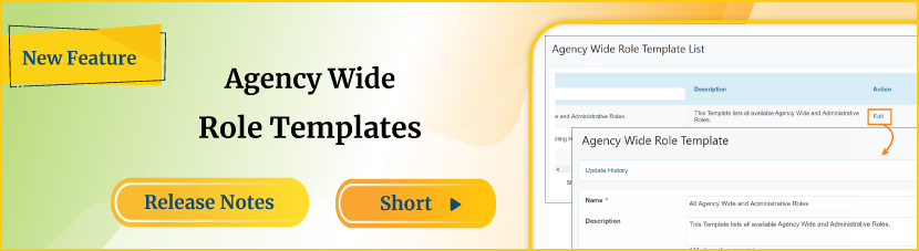Therap new feature Agency wide role template