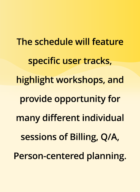 text-1 Schedule will feature