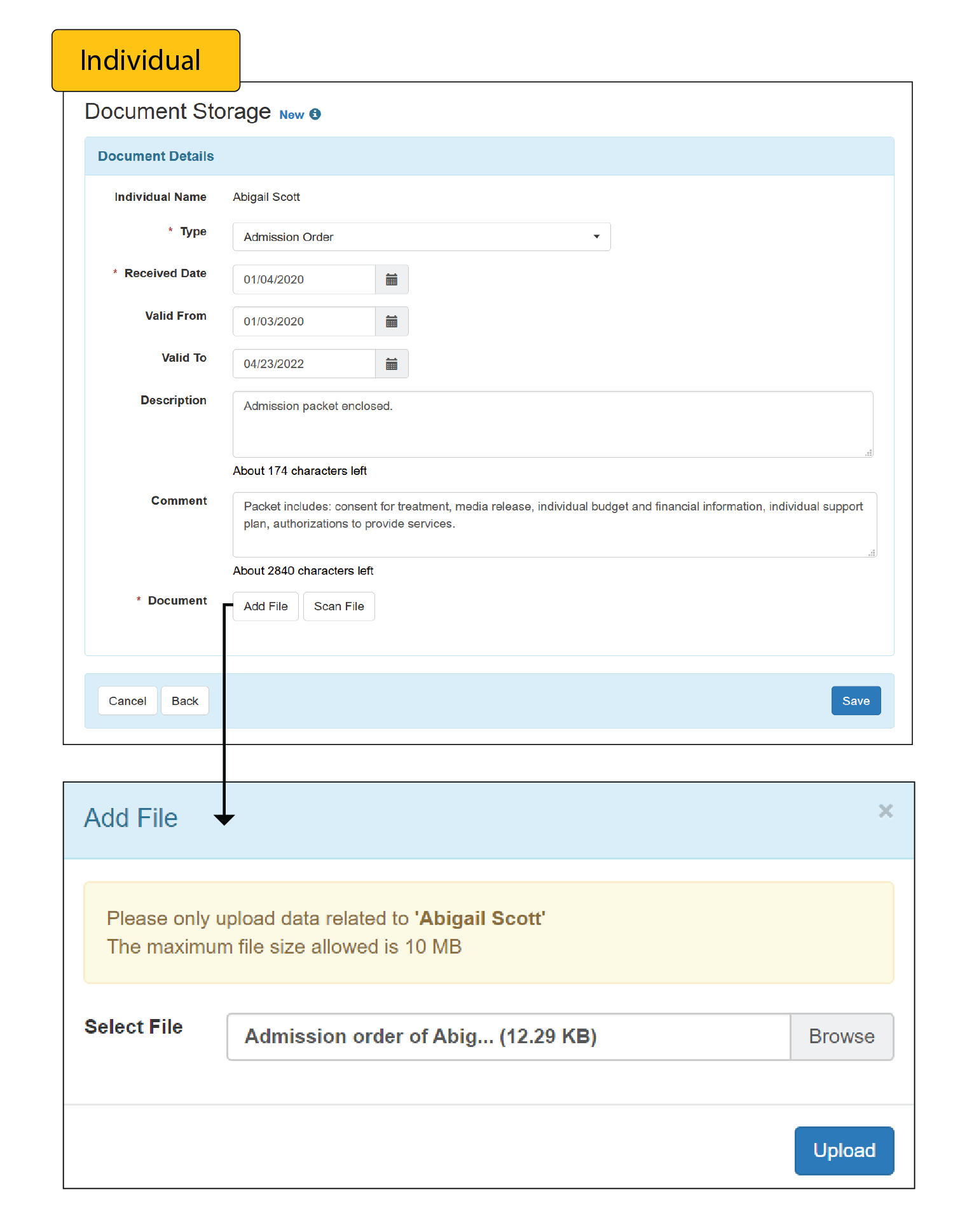 Document Storage Overview