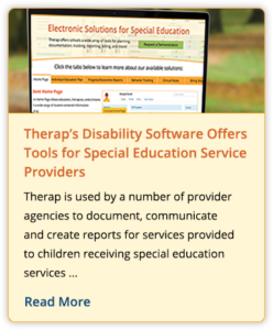 Therap Disability Software