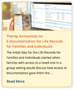 press release on therap e documentation