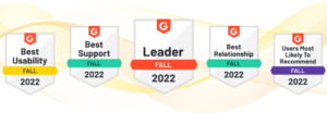 Therap Services Named G2 Leader, Best Support, Users Most Likely to Recommend, Best Usability, and More for Fall 2022