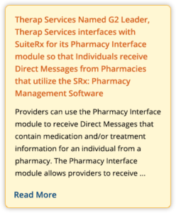 Therap Services Named G2 Leader, Best Support, Users Most Likely to Recommend, Best Usability, and More for Fall 2022