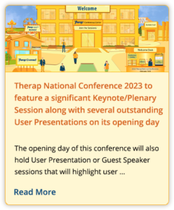 Therap National Conference 2023 to feature a significant Keynote/Plenary Session along with several outstanding User Presentations on its opening day