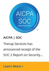 Therap is SOC2 compliant