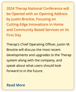 2024 Therap National Conference will be Opened with an Opening Address