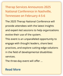 Therap Services Announces 2025 National Conference