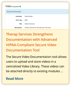 HIPAA-Compliant Secure Video Documentation Tool